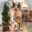 Statue du père Noël de la deuxième équipe Zoey