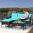 4 - Person Patio Conversation Set with Cushions-61778599