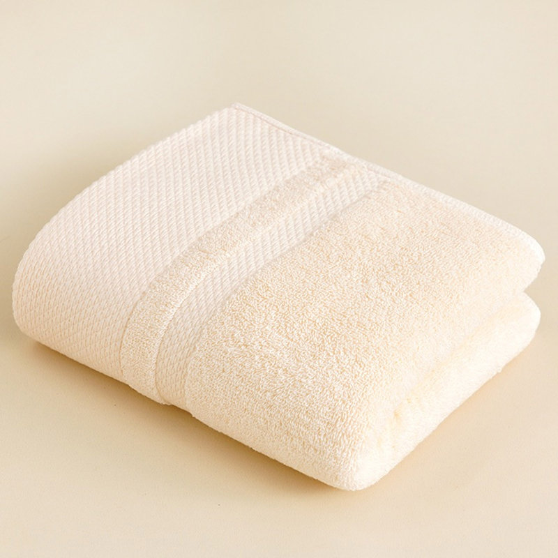 1PC Absorbent & Fade Resistant Cotton Towel Set, Face Towel, Hand Towel, Fashionable Bathroom Decor, Ultra Soft Luxury Towels, Thick Plush Essentials, Absorbent Heavyweight, Guest Bath, Hotel, Spa, Home Bathroom, Shower Basics