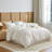 100% Cotton Waffle Weave Duvet Cover Set-135355228-135355229