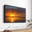 «Cross Sunset Canvas Print»-494307479