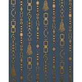 Connections Wallpaper | Butterscotch / Traditional / Roll - 27" x 30'