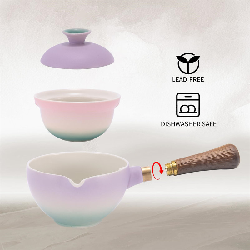 Bungalow Rose Messyah Teapot Set, 6.4