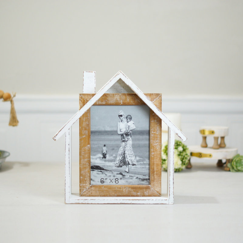 Cadre photo en bois 12,5 po.