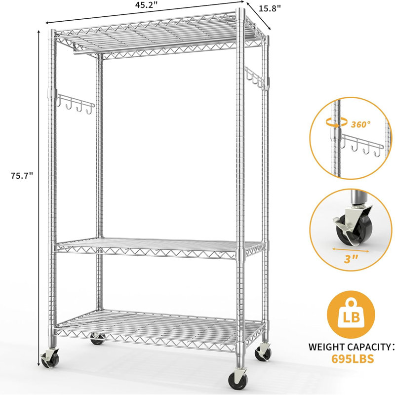 Adjustable Clothing Rack