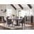 Falih 2-Door Rectangular Server Antique Noir