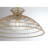 Lanai 1-Light Hubbs in Warm Brass