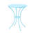 LOURDES 3 PC KD METAL SET - Matte Light Blue
