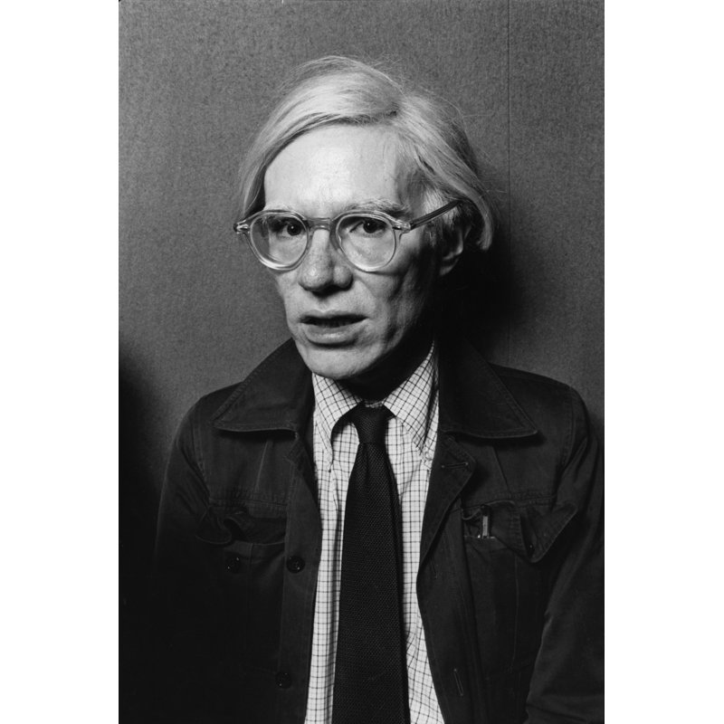 Iconic Warhol - photographie sans cadre, H 10 po x l 8 po