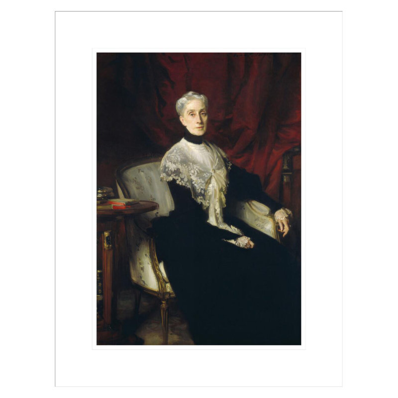 «Ellen Peabody Endicott» par John Singer Sargent, impression giclée encadrée, H 21,75 po x l 16,93 po