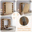 Lit escamotable double pleine grandeur avec tablettes de rangement-1347650909-1350244788