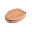 Croydex Rutland Flexi-Fix Soft Close Wooden Toilet Seat