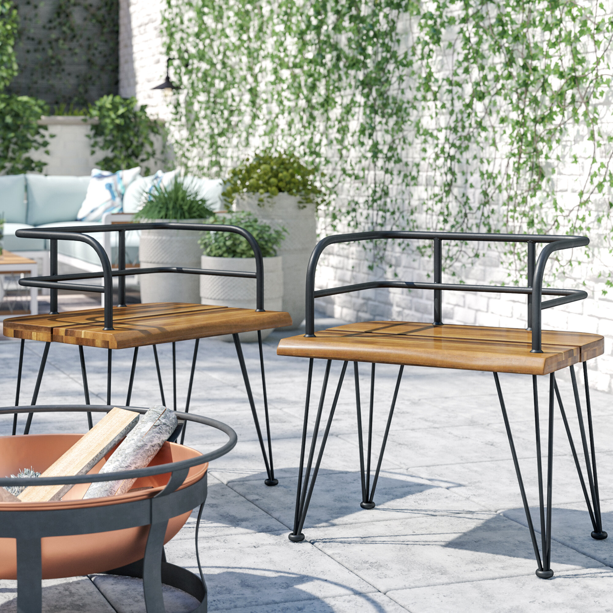 Industrial 2024 outdoor table