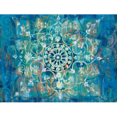 " Mandala In Blue I " by Danhui Nai