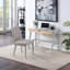 Bureau Hilton gris / naturel