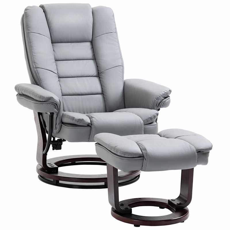 Plemmons 79cm Wide Glider Standard Recliner, Gray