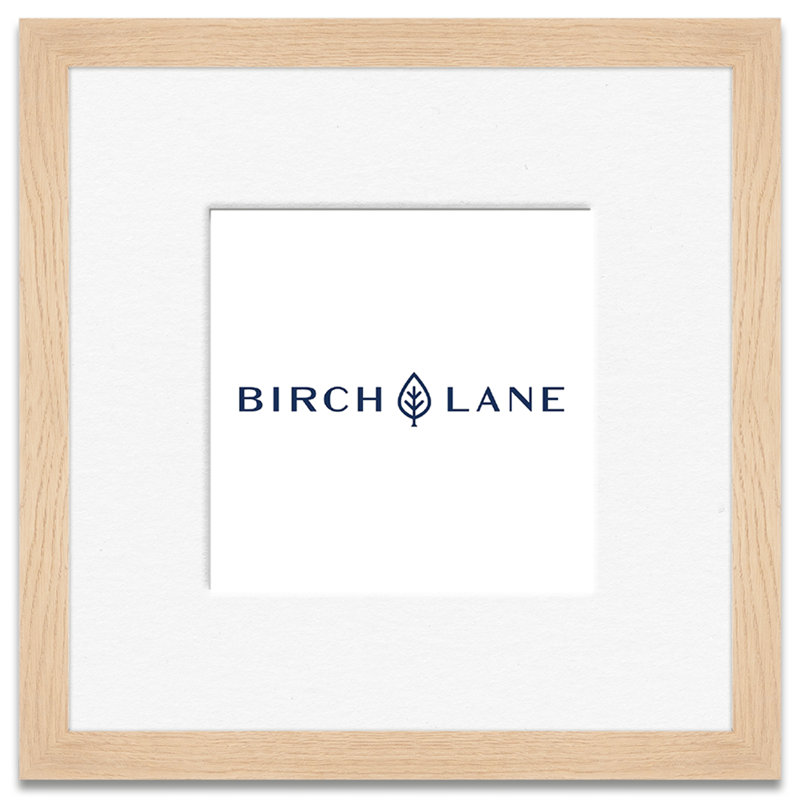 Arkhurst Wood Picture Frame with Mat, Natural, 20" x 20", 11" x 14"