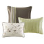 Édredon 7 pièces pour très grand lit - Design 100% broderie ornementale comprenant un édredon, des taies décoratives, des coussins décoratifs et une jupe de lit-117583650