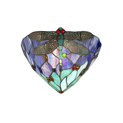 Albie Glass Flush Mounted Sconce