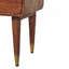 Table de chevet 2 tiroirs Wood
