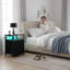 Metal Bedside Table-1753395430