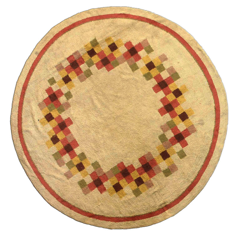 One-of-a-Kind Round 6'3" Area Rug
