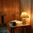 Kelsey 17.5" LED Bohemian Table Lamp With Ceramic Base