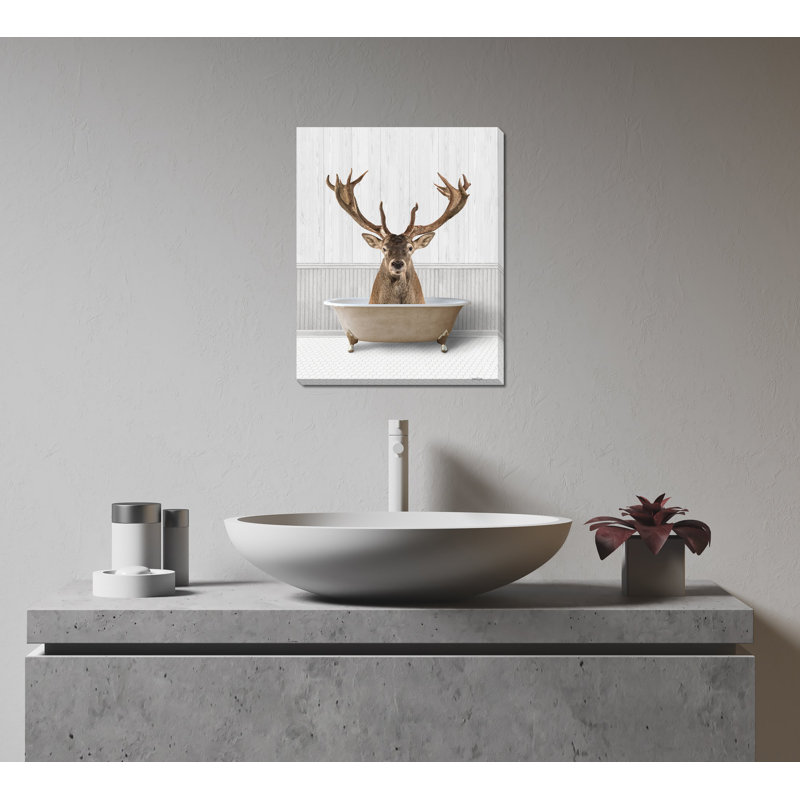 Art sur toile Bath Time