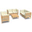 Ensemble de salon de jardin modulaire Vidaxl-2146705496-2146705497