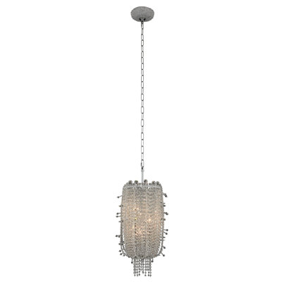 Cielo 3 LT Chrome/Clear Pendant Allegri