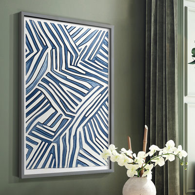 Abstract CCVI Framed Print - Ready To Hang - Made in USA