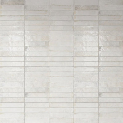 Carrelage mural en porcelaine Calypso White