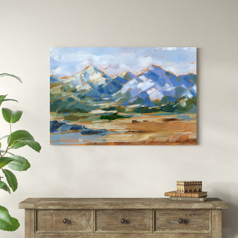 Blue Mountain Peaks II, H 32 po x l 48 po x P 1,25 po
