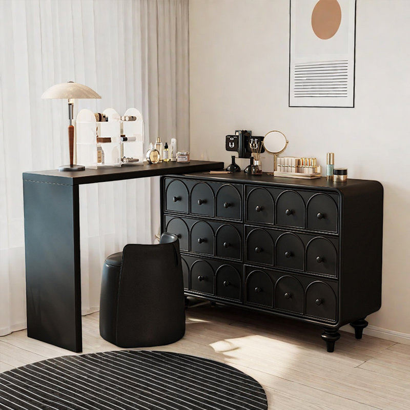Coiffeuse Keesean, Noir