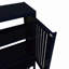 Étagère de rangement de toilette noire peu encombrante, tablette de rangement au-dessus de la toilette pour la salle de bain, armoire de rangement autoportante en métal pour la salle de lavage, étagères de rangement indépendantes pour la salle de bain