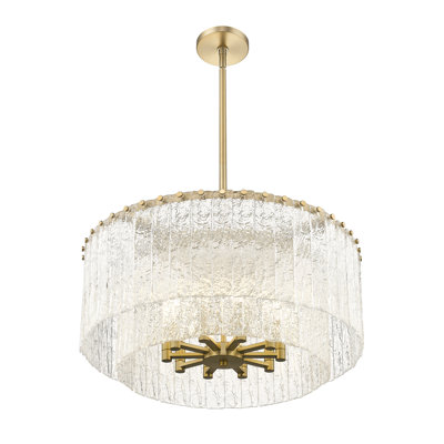 Luminaire suspendu 10 lumières Bukov