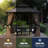 Hardtop Gazebo with Netting Heavy-Duty Double-Roof Galvanized Metal Top-115298248