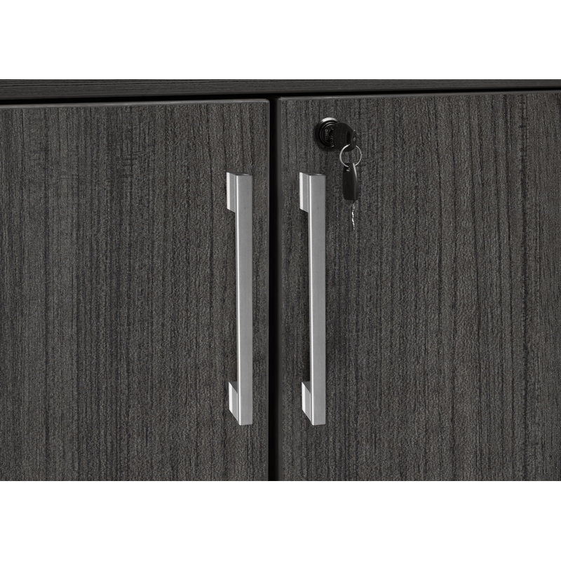 Office Storage Cabinet, Ash Gray