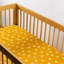 Golden Hour Muslin Crib Sheet