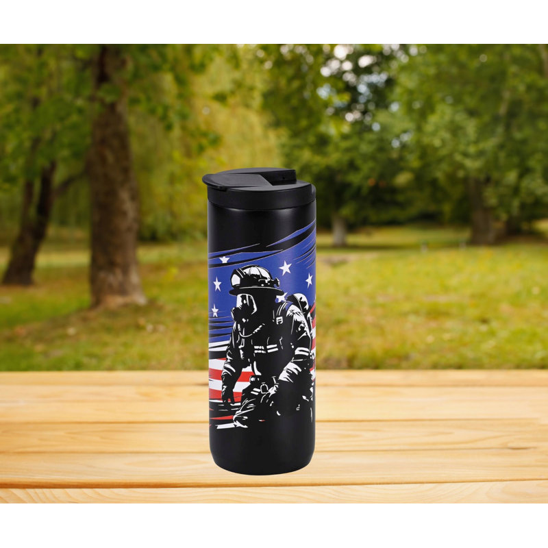 Tumbler Firefighter Blessed Are 20 Oz