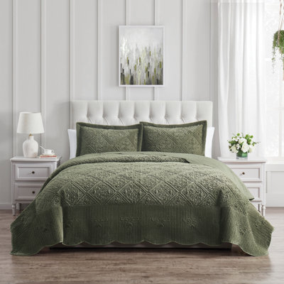 Ensemble de couvre-lit matelassé moelleux Westland