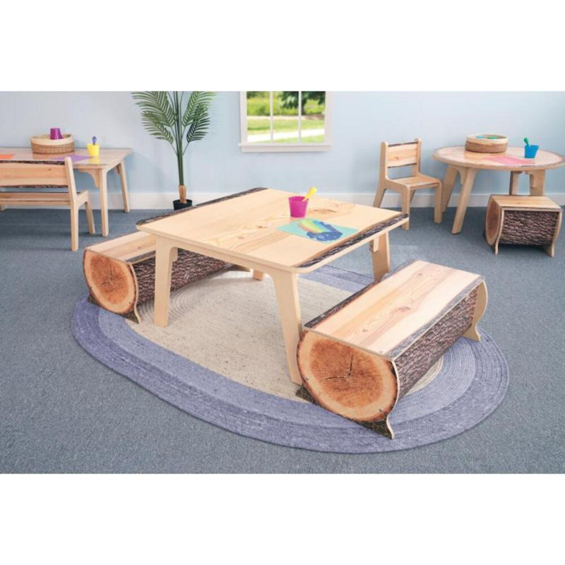 Banc à bûches Nature View Live Edge, 12"