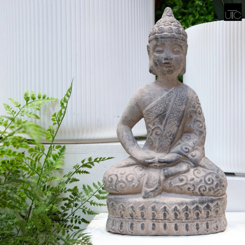 Figurine bouddha méditant Townsley