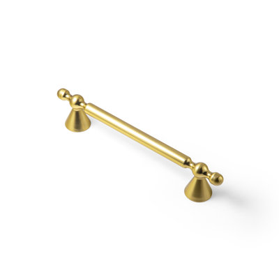 Vintage Ball-End Cone-Base Cabinet Pull Handle For Kitchen Cabinets, Dressers & Classic Furniture Upgrades