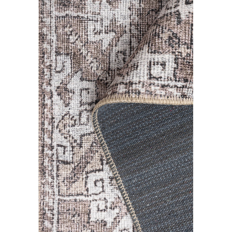 Tapis en chenille lavable Jax Antique Vintage, Rectangle 3 pi 10 po x 5 pi 3 po