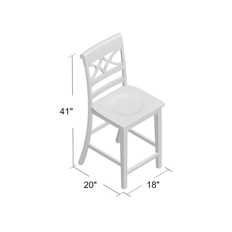 Buchan Counter Stool, Cream White