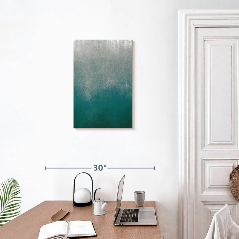 Avery Silver Wave Green II, H 24 po x l 16 po