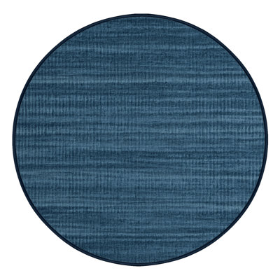 Machine Washable Solid Gray Area Rug