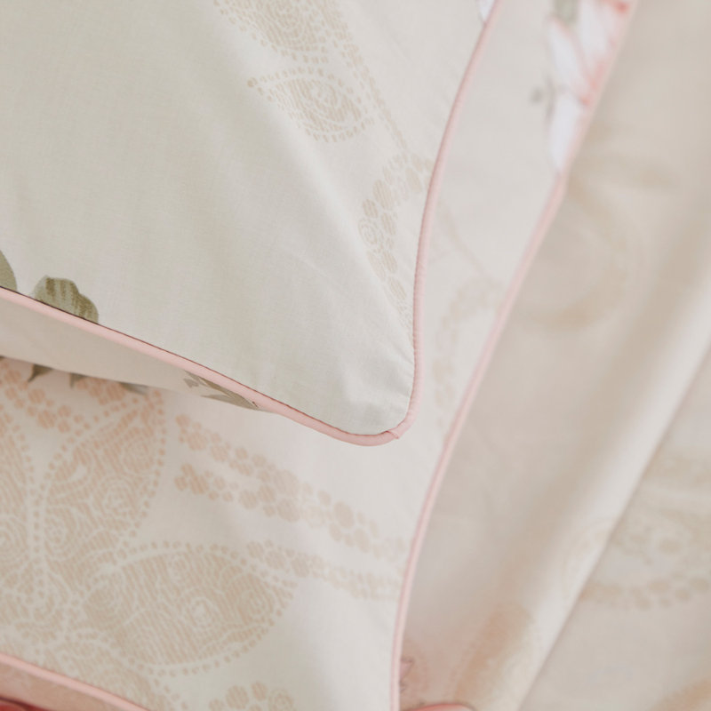 Ensemble de draps pour chambre d'amis 4 pièces 100% coton, Ensemble de draps pour grand lit avec 2 taies d'or
