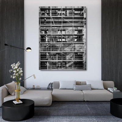 17 Stories Pfeiffer, Peter Gallery Wrapped Canvas Art Titled: Working Hard
